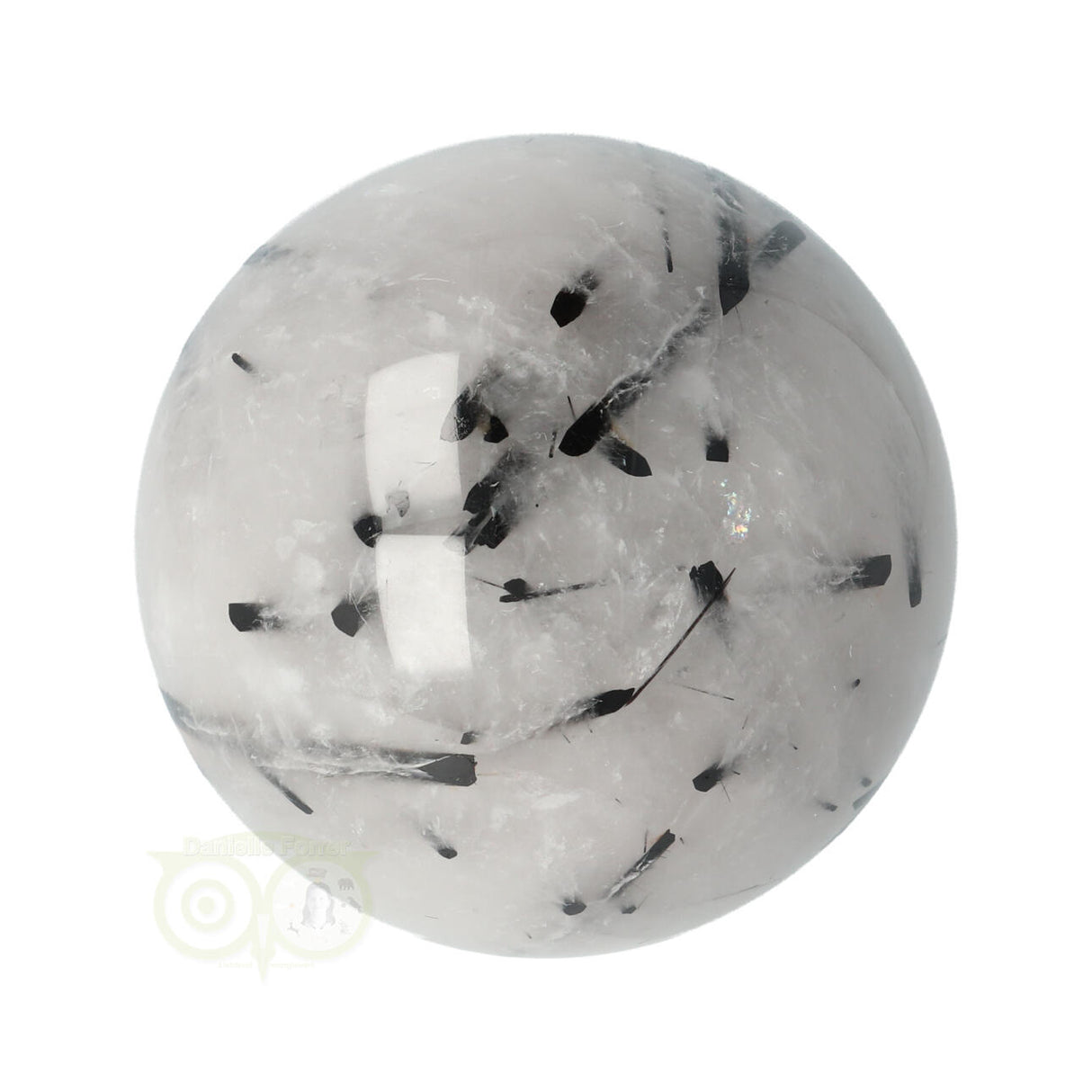 Toermalijn kwarts Bol Nr 24 - Ø 5.27 cm