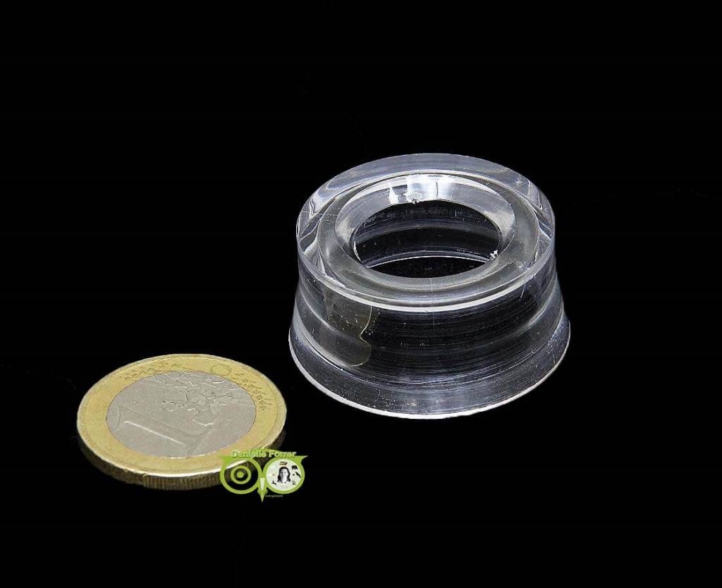 Transparante standaard  Voetje - 3 cm