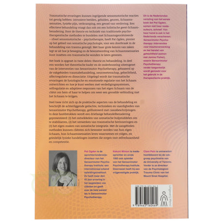 Trauma en het lichaam Pat Ogden achterkant – voorwoord Daniel Siegel Bessel van der Kolk somatische psychologie – Webshop Danielle Forrer