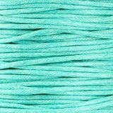 Waxkoord 1.5 mm Turquoise-Mint 1,2 mtr.