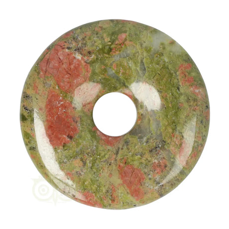 Unakiet Donut hanger nr 22 - Ø 4cm | Edelsteen sieraad