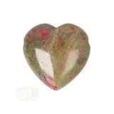 Unakite heart pendant No. 19