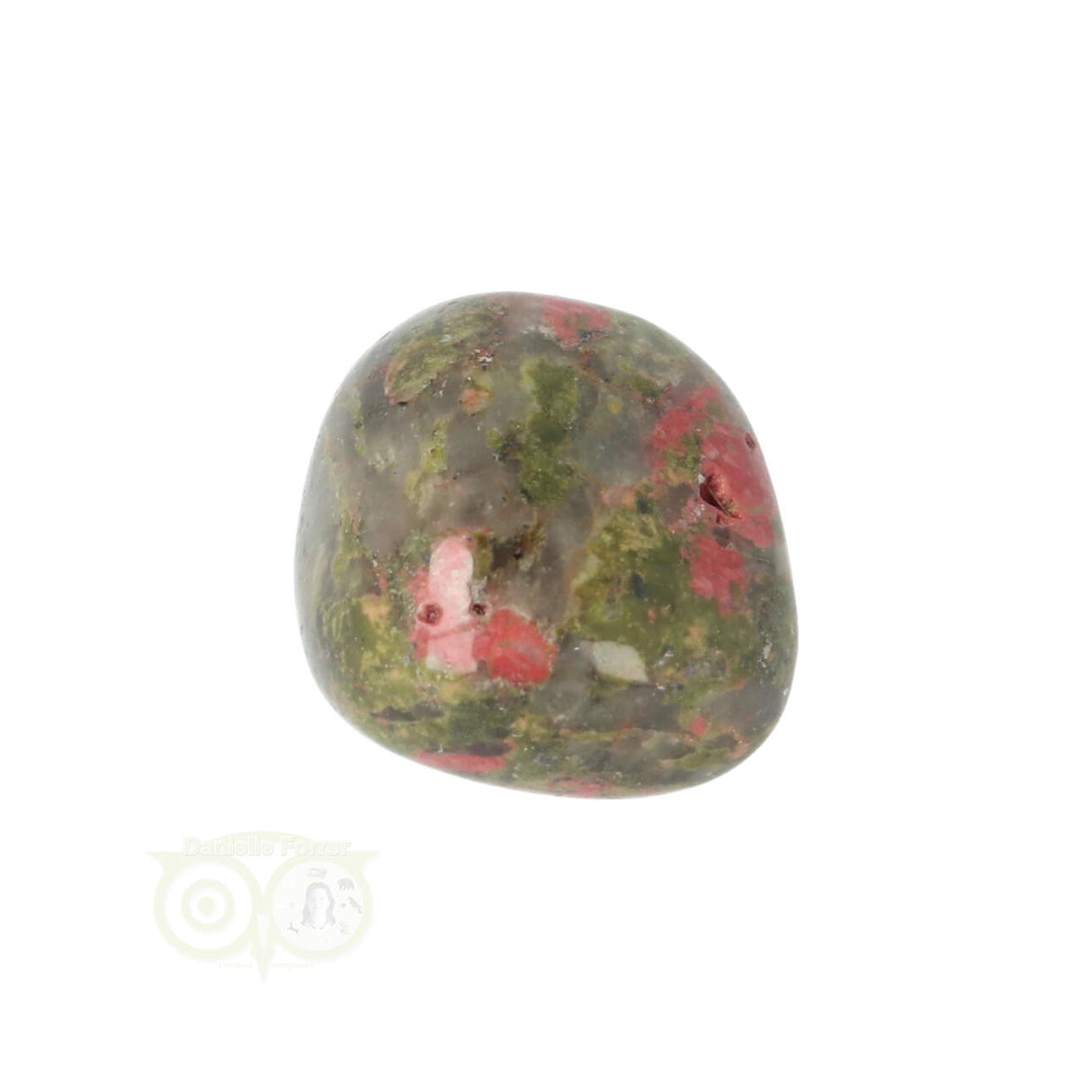 Unakite tumbled stone No. 23