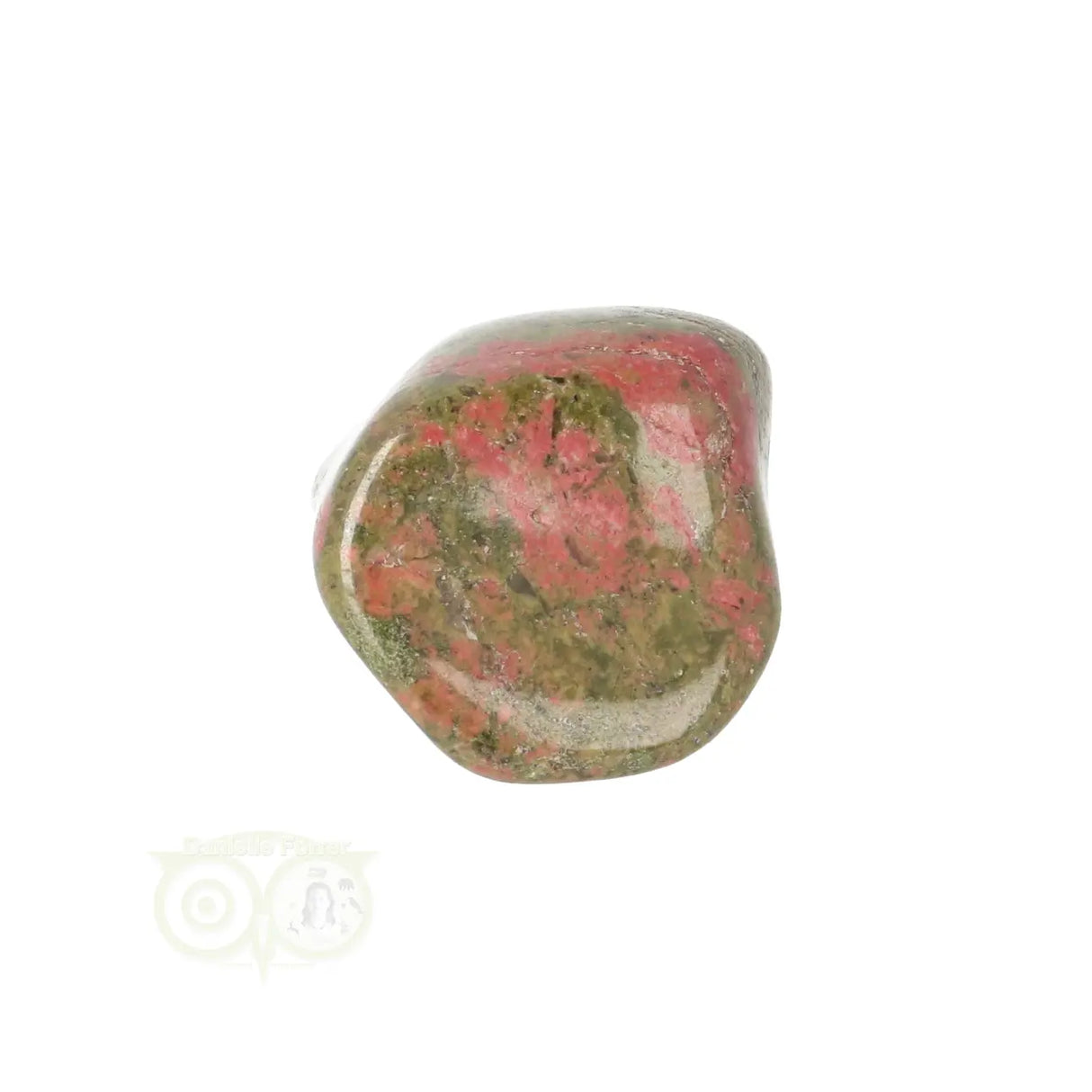 Unakite tumbled stone No. 31