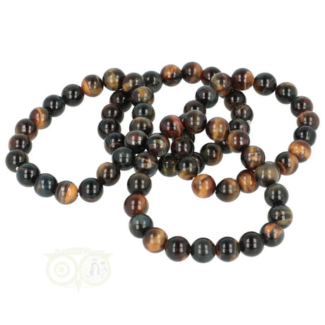 Valkenoog Armband 10 mm - 19 cm | Edelstenen armband 