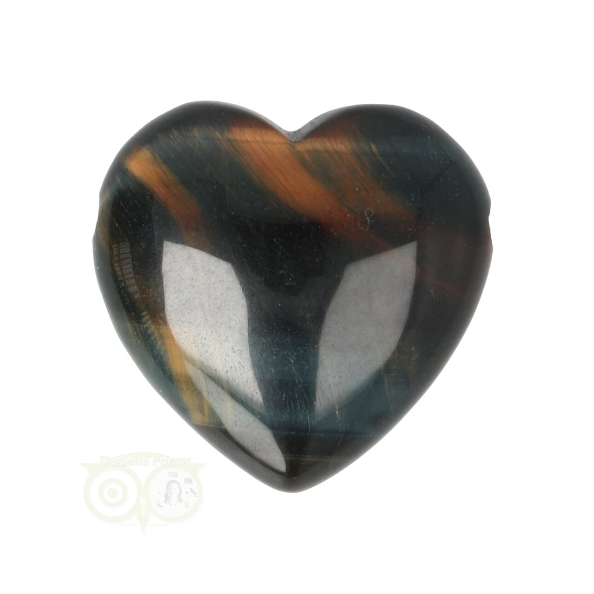 Herzanhänger mit Falkenauge Nr. 12