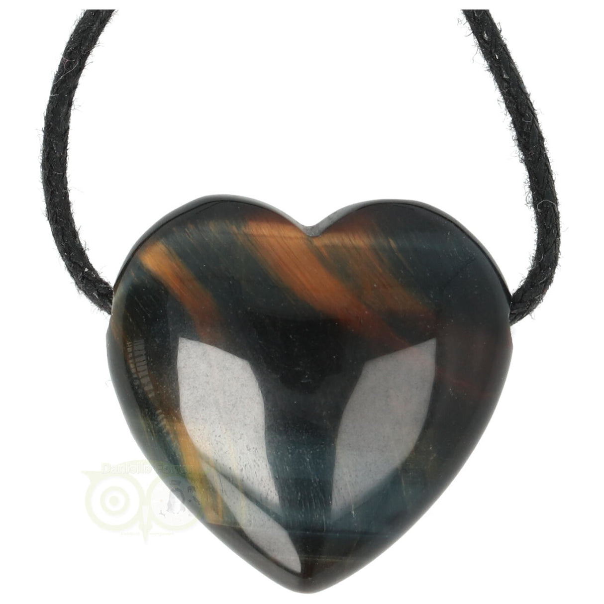 Herzanhänger mit Falkenauge Nr. 12