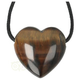 Herzanhänger mit Falkenauge Nr. 18