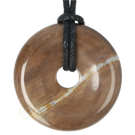 Versteend hout Donut Nr 19 - Ø 4 cm