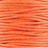 Wax cord 1.5 mm Warm-Orange 1.2 mtr.