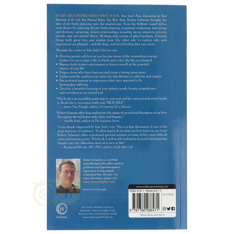 Your Soul's Gift Robert Schwartz achterkant – karma levensplan spirituele heling mediums hypnotherapie – Webshop Danielle Forrer