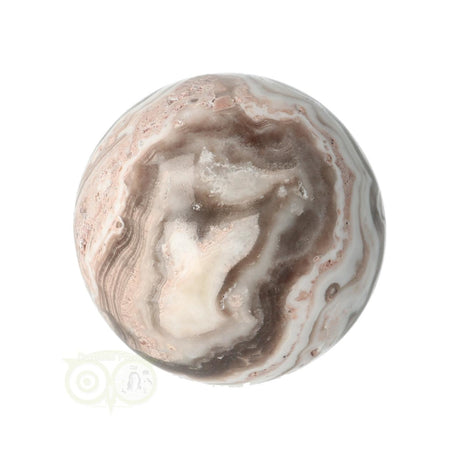 Zebra calciet bol nr. 5 – bovenaanzicht – zebra bandpatroon zichtbaar – Mexico – Webshop Danielle Forrer