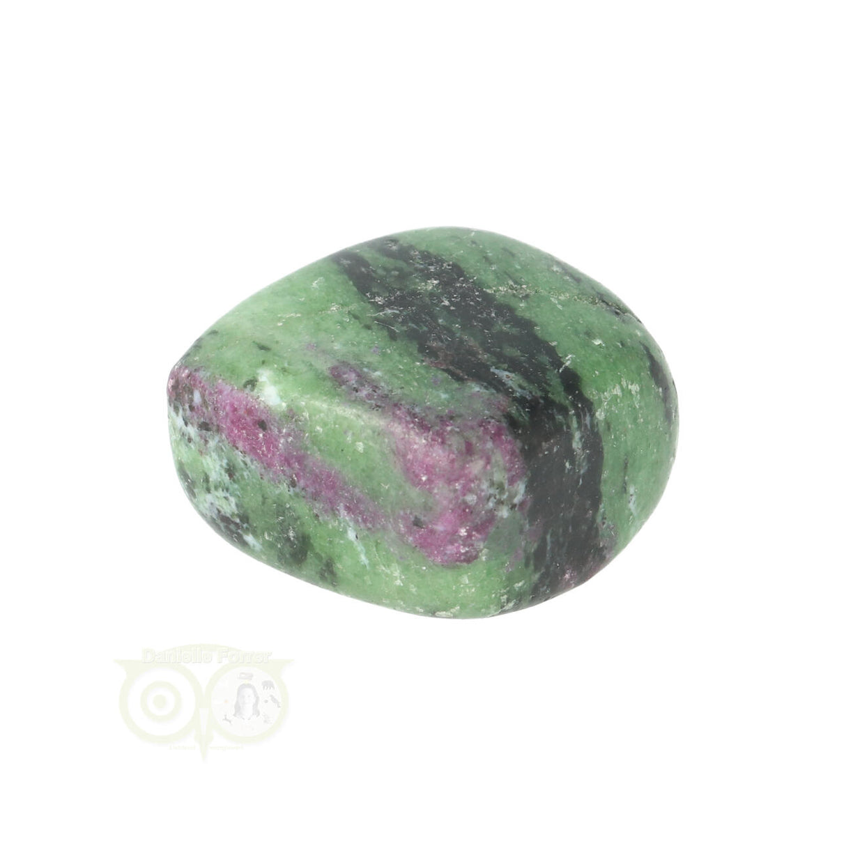 Zoisiet ( Anyoliet) trommelsteen Nr 17