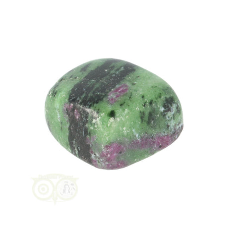 Zoisite (Anyolite) tumbled stone No. 17