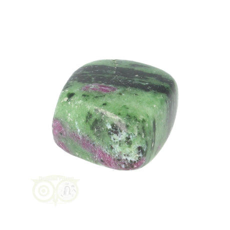 Zoisite (Anyolite) tumbled stone No. 17
