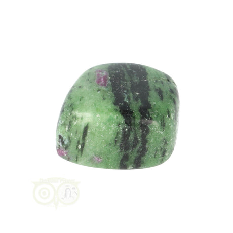 Zoisite (Anyolite) tumbled stone No. 17