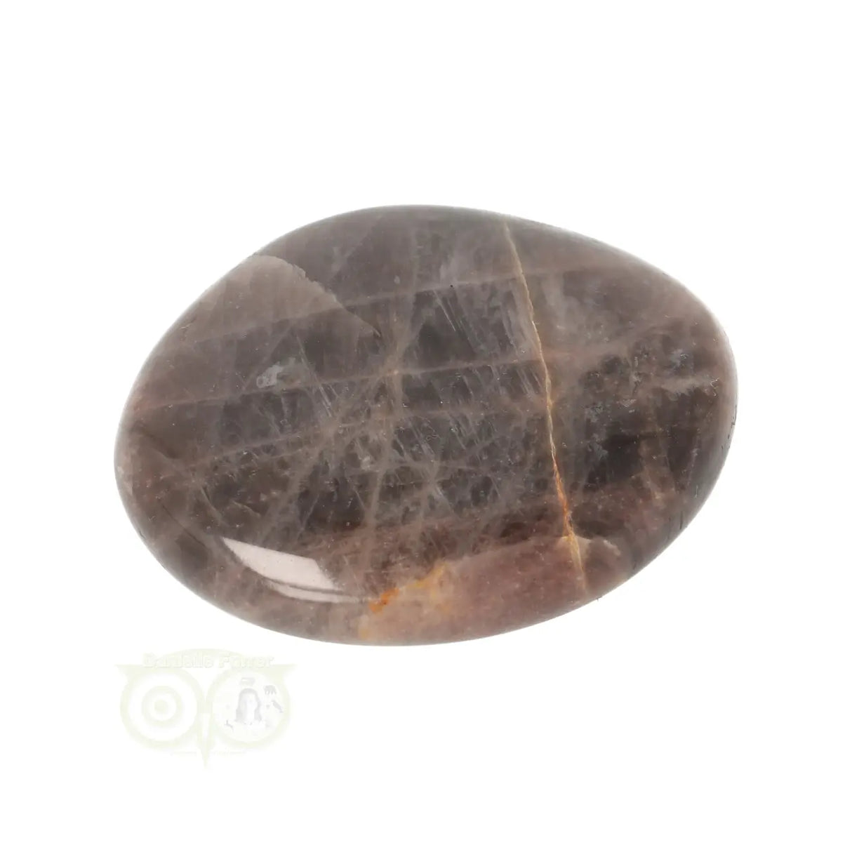 Zwarte Maansteen handsteen  Nr 83