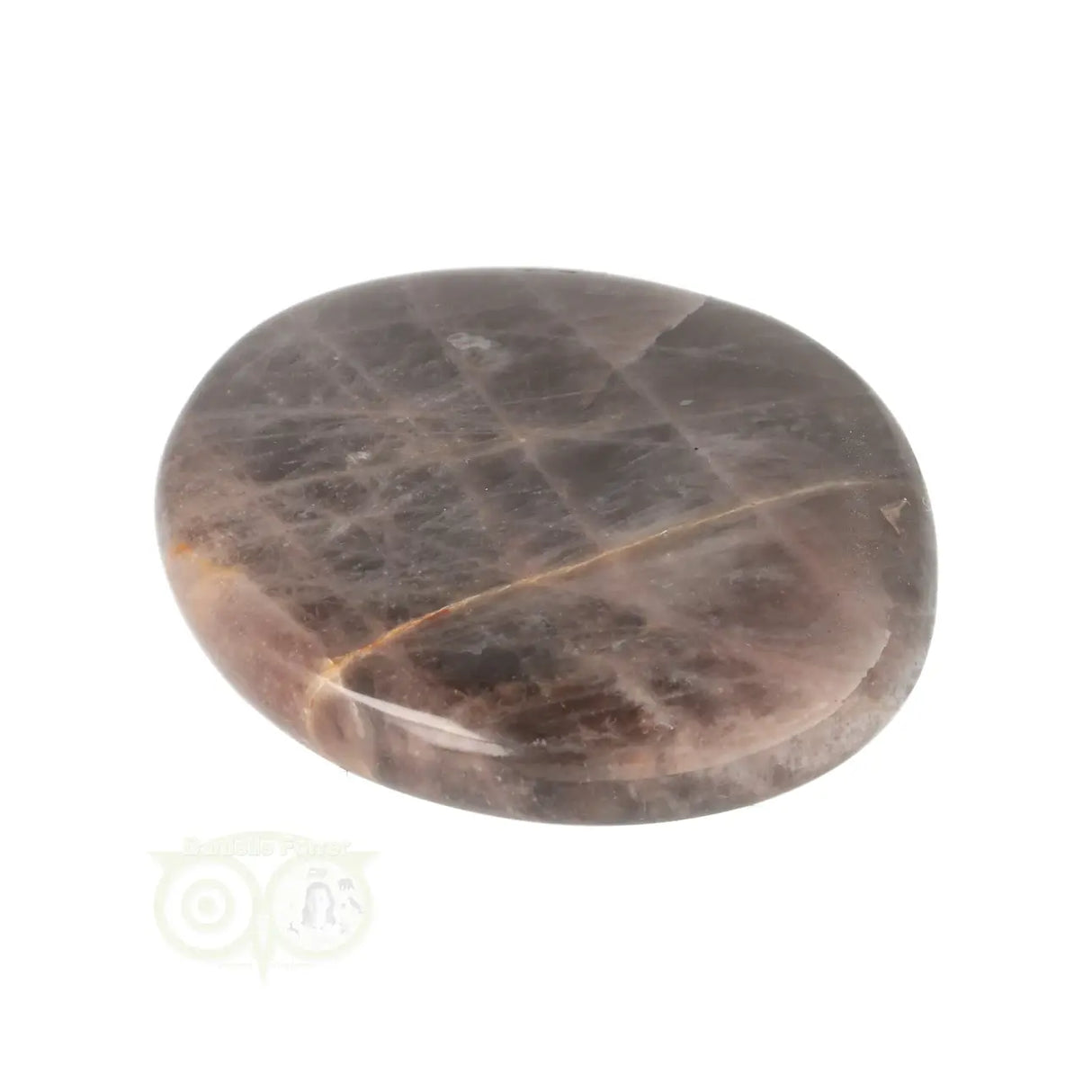 Zwarte Maansteen handsteen  Nr 83