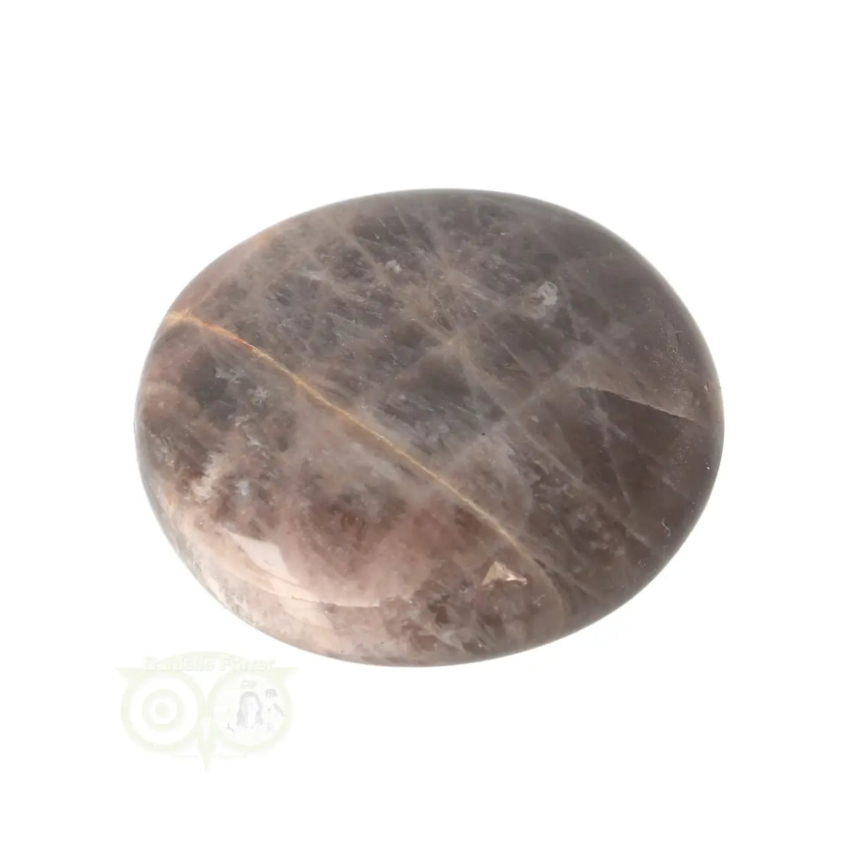 Zwarte Maansteen handsteen  Nr 83