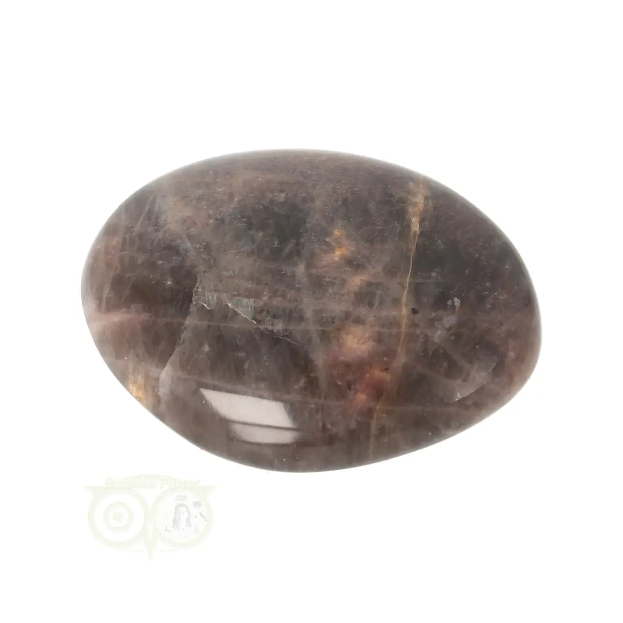 Zwarte Maansteen handsteen  Nr 83