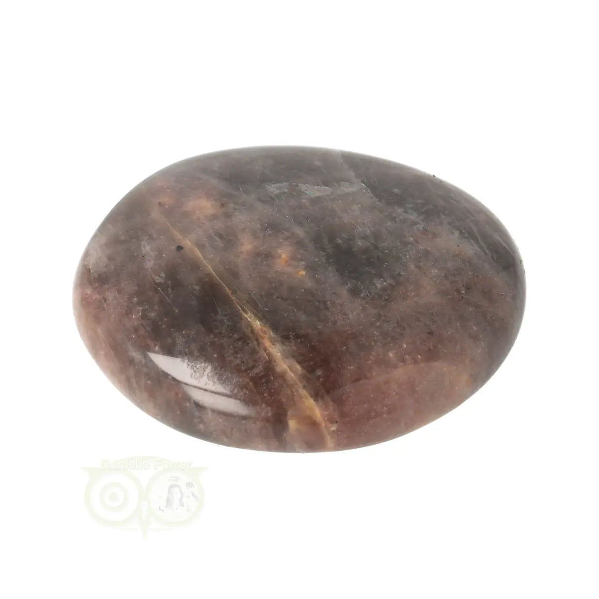 Zwarte Maansteen handsteen  Nr 83