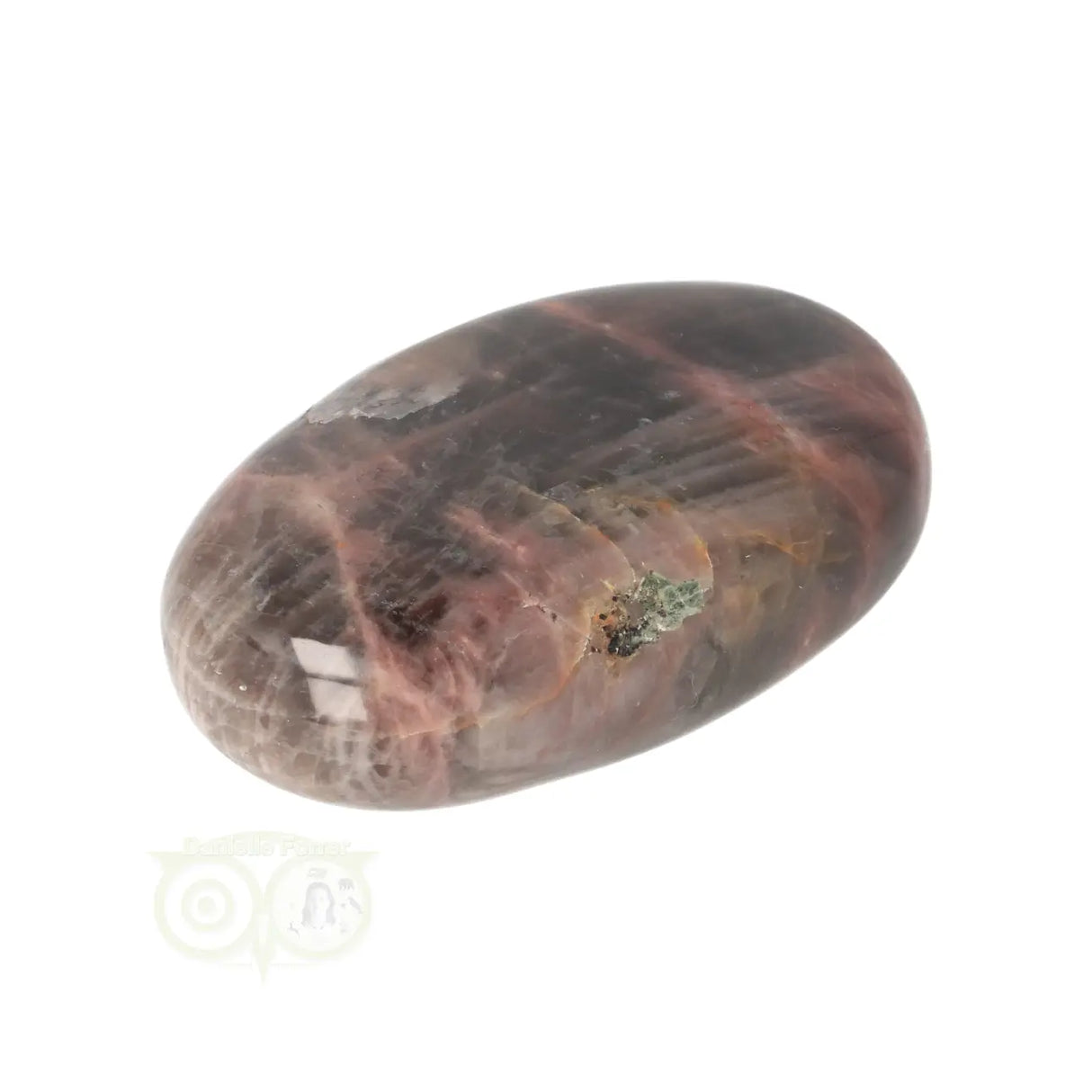 Zwarte Maansteen handsteen  Nr 88