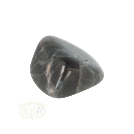 Black Moonstone tumbled stone No. 25