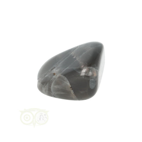 Black Moonstone tumbled stone No. 25