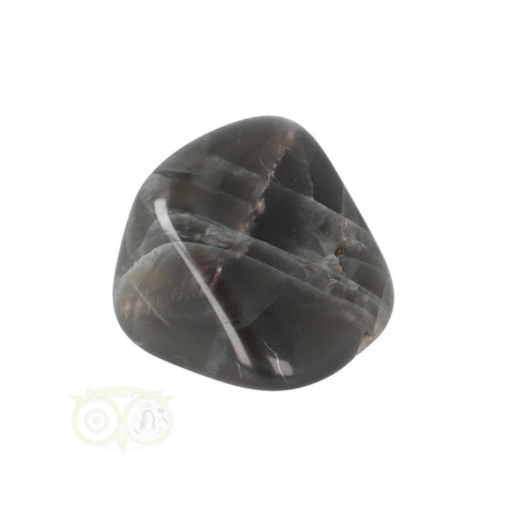 Black Moonstone tumbled stone No. 25