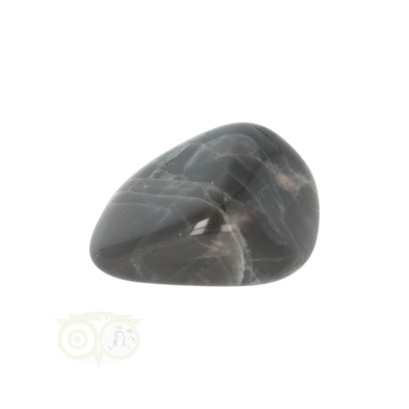 Black Moonstone tumbled stone No. 25