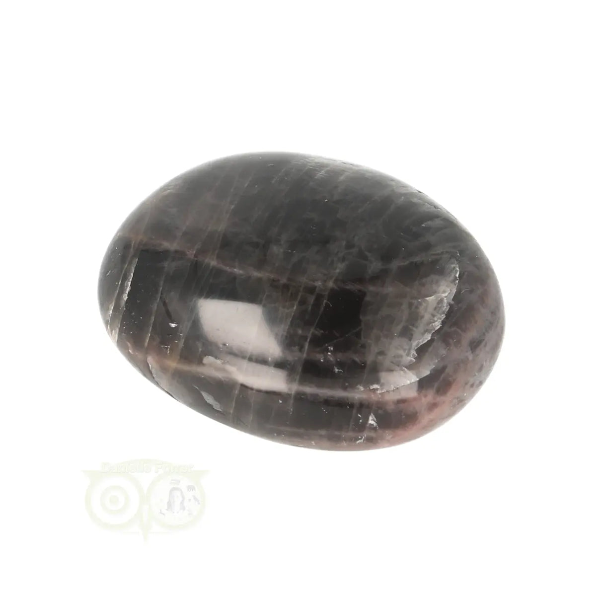 Zwarte Maansteen zaksteen Nr 51