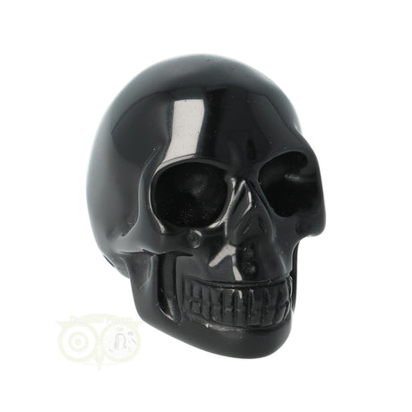 Zwarte Obsidiaan schedel Nr 10