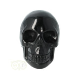 Zwarte Obsidiaan schedel Nr 10