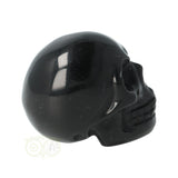 Zwarte Obsidiaan schedel Nr 16