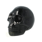 Zwarte Obsidiaan schedel Nr 16