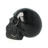 Zwarte Obsidiaan schedel Nr 16