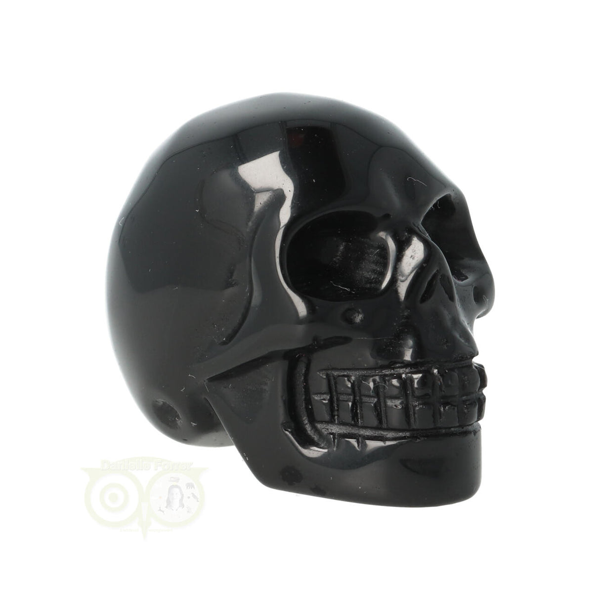 Black Obsidian Skull No. 17