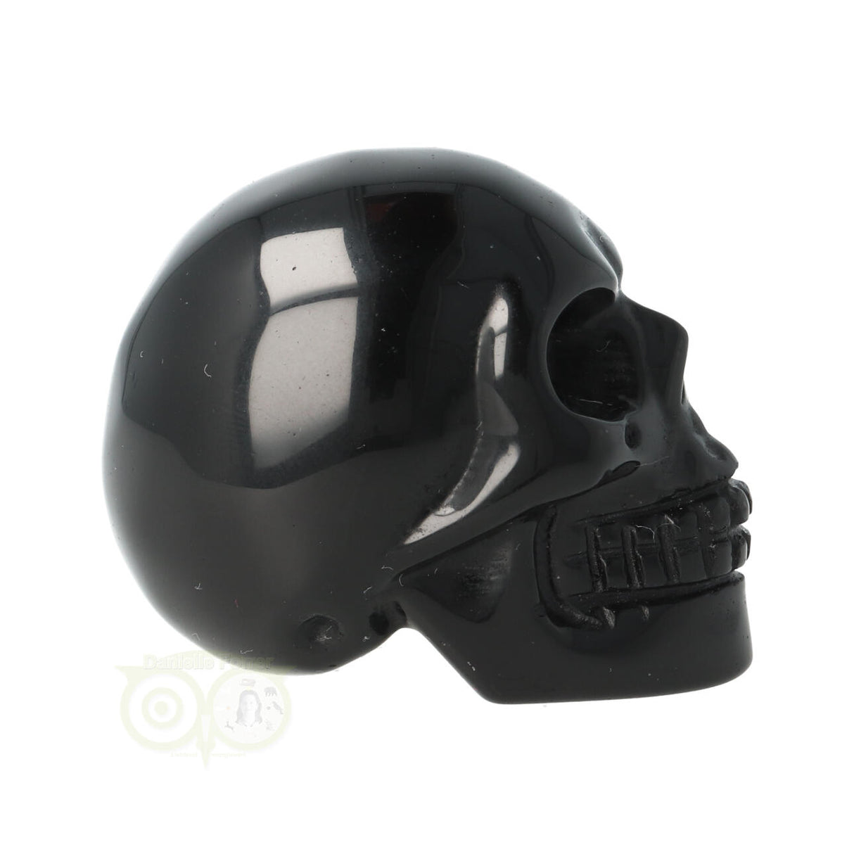 Black Obsidian Skull No. 17
