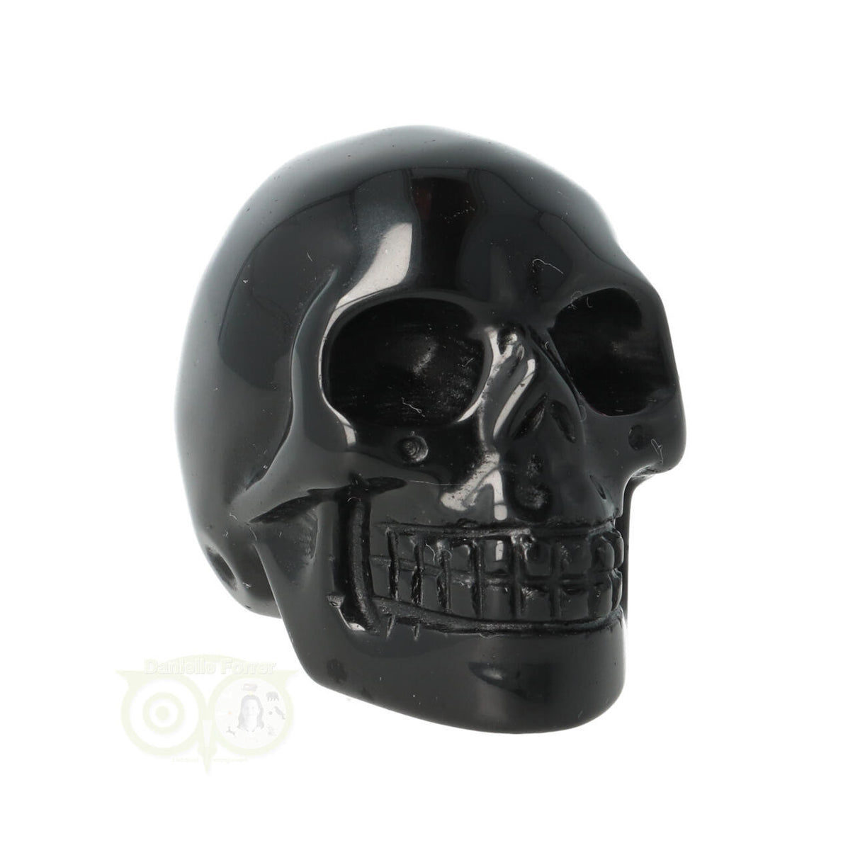 Black Obsidian Skull No. 17