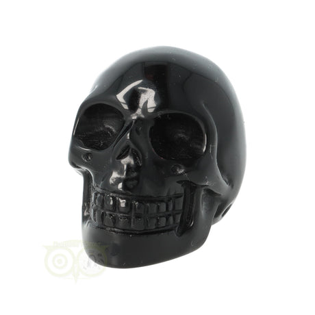 edelstenen schedel zwarte obsidiaan klein