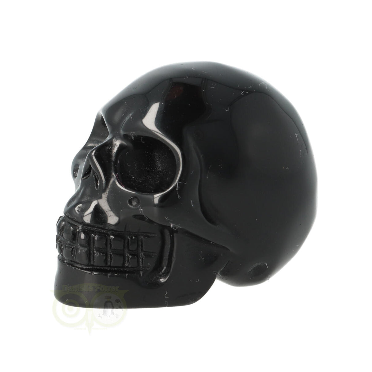 Black Obsidian Skull No. 17