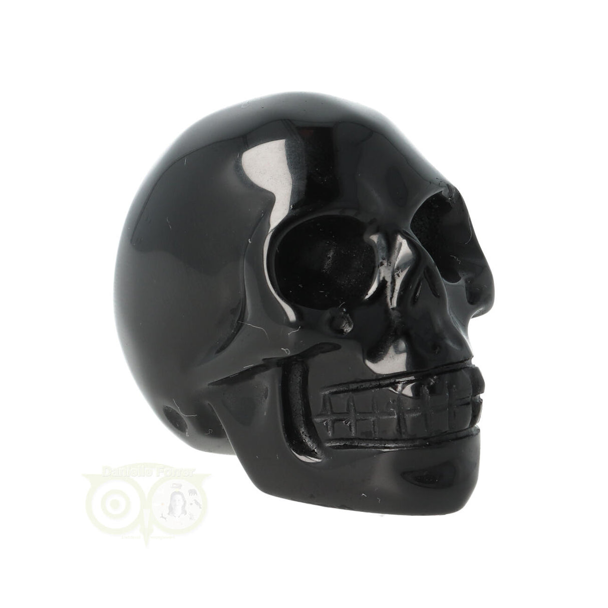 Black Obsidian Skull No. 18