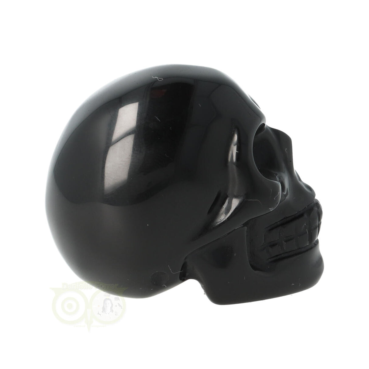 Black Obsidian Skull No. 18