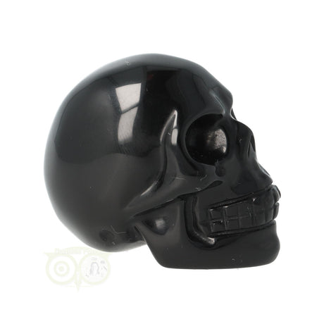 edelstenen schedel obsidiaan zwart