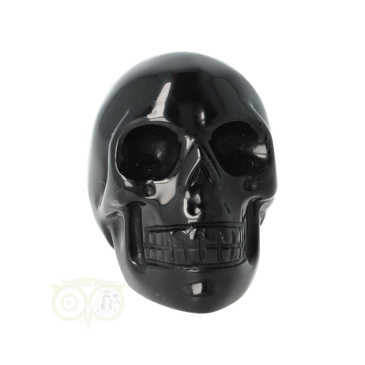 Black Obsidian Skull No. 18