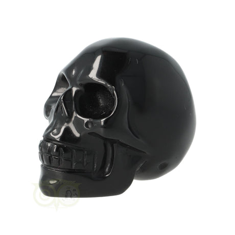 obsidiaan kristallen schedel 83 gram