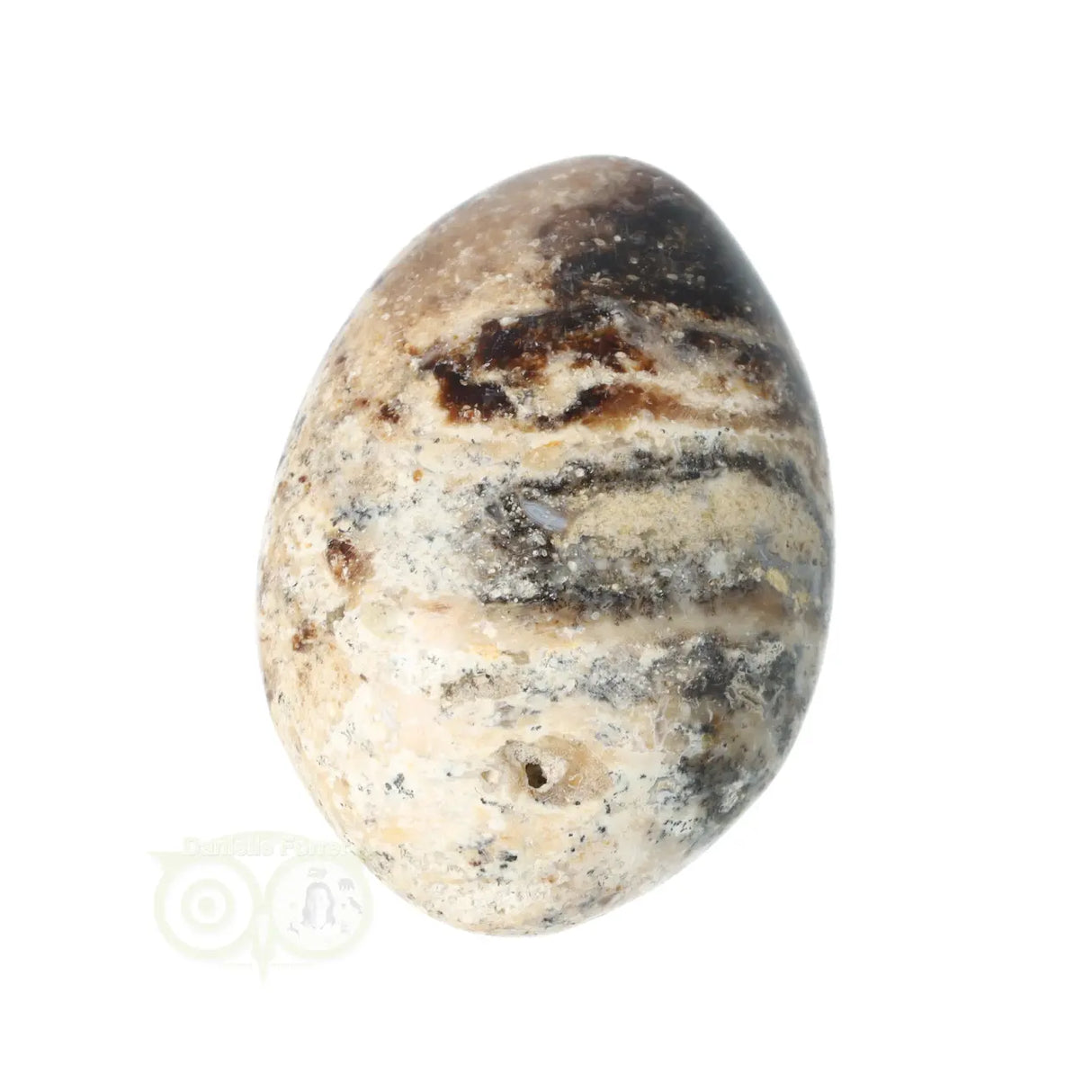 Zwarte Opaal  handsteen Nr 17